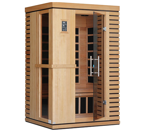 HC-9.png Infrared Sauna - Front View